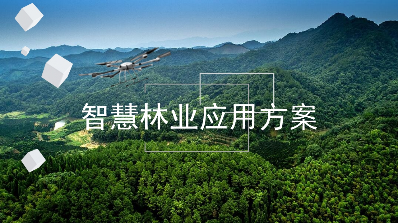 优-智慧林业应用方案[32页PPT]